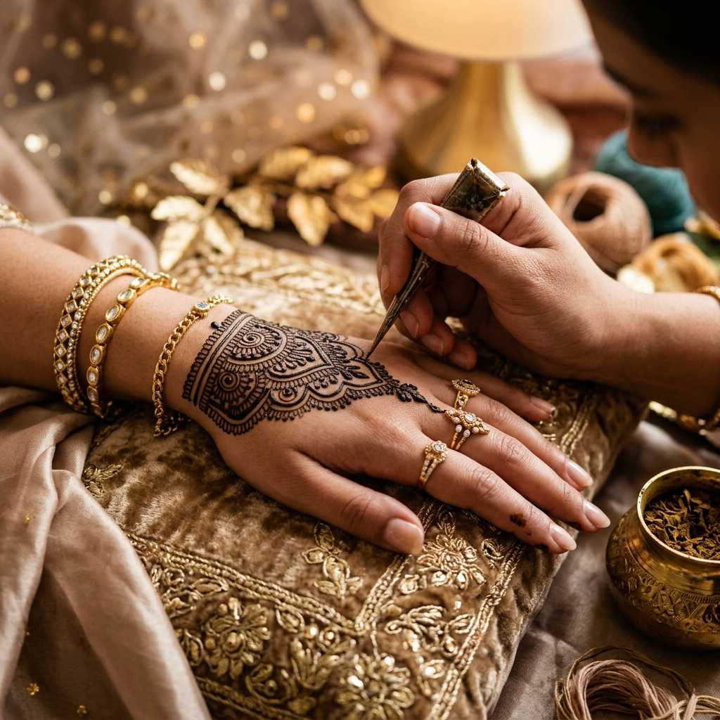 Henna detail