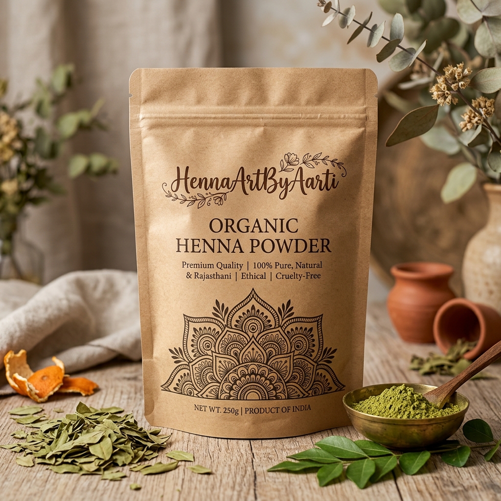 Organic Henna Powder (500g)