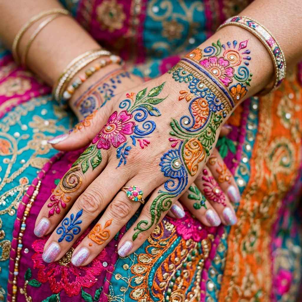 Henna Colourful